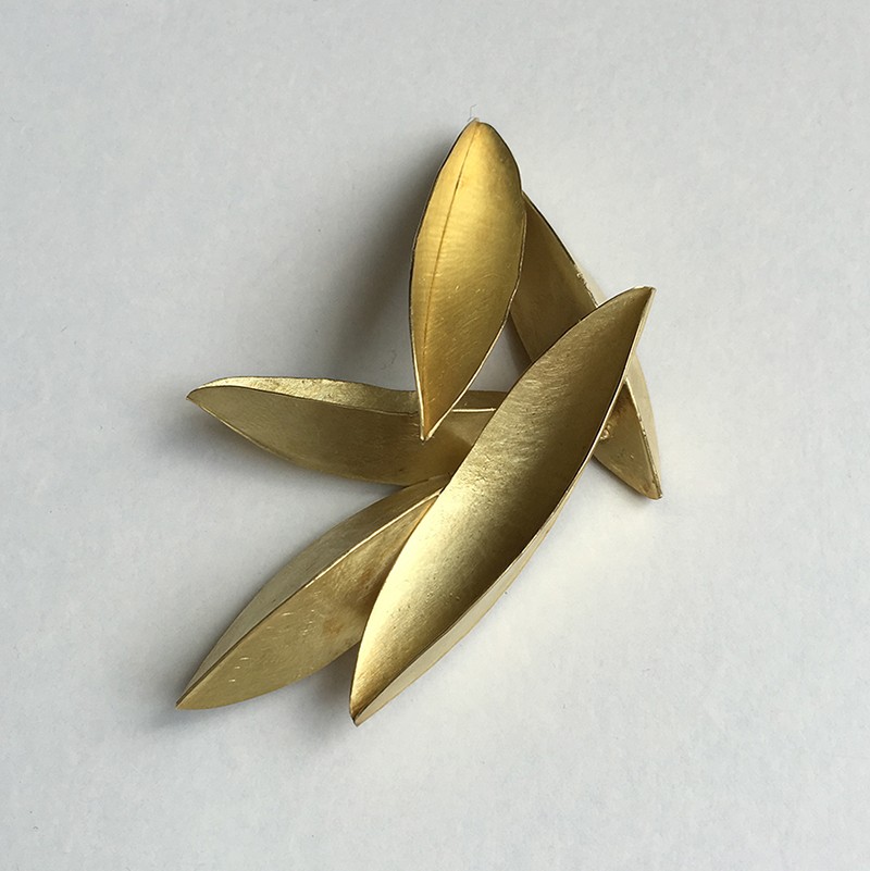 Seedpod Brooch