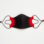 Black and Red Mask